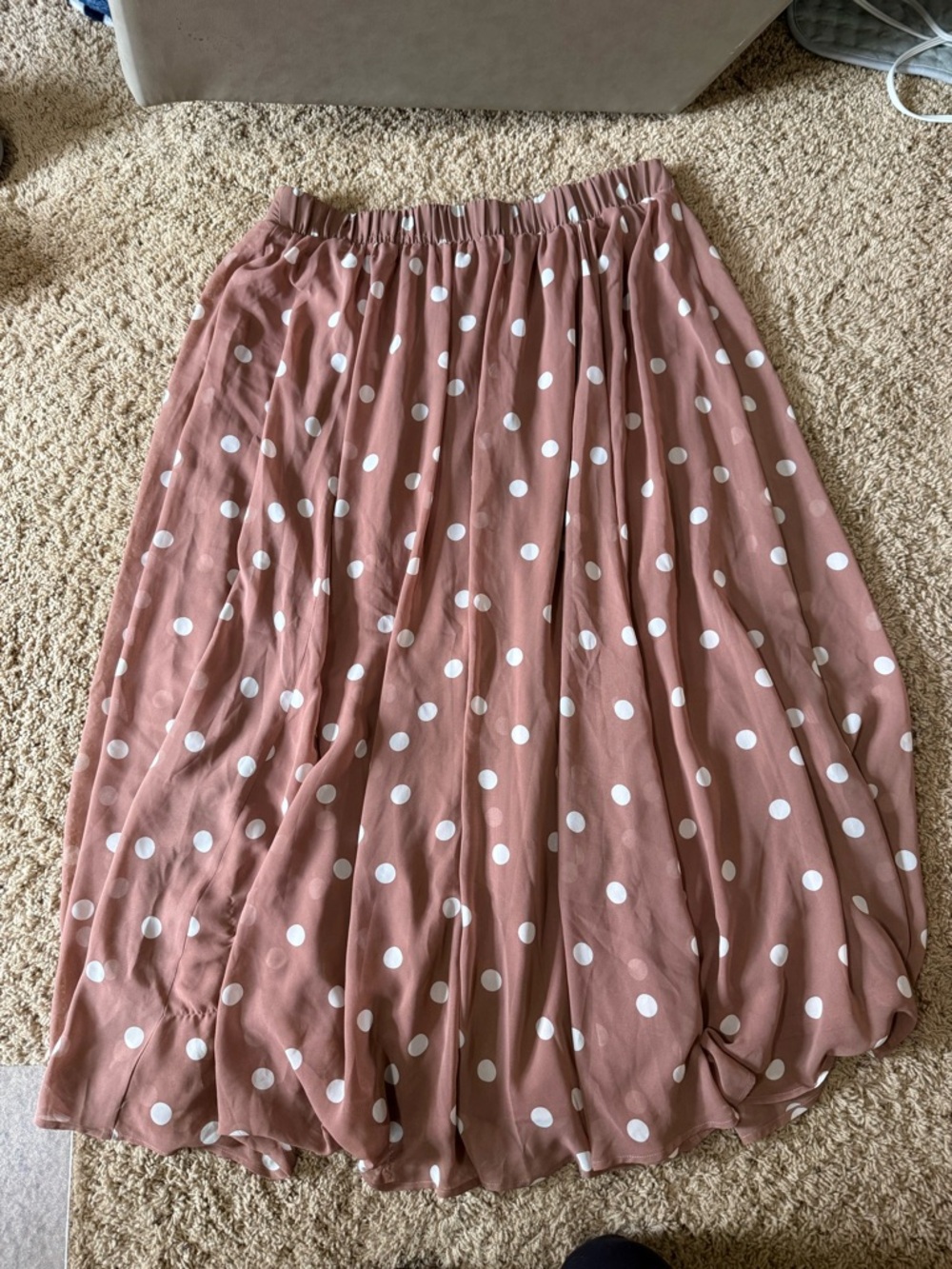 Torrid Polka Dot Maxi Skirt - 2 - Picture 5 of 6